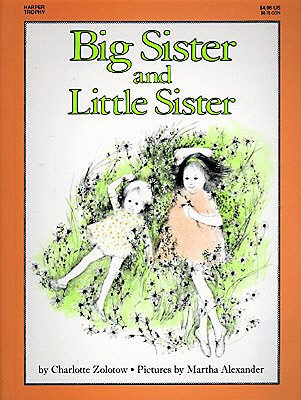 Big Sister and Little Sister By Charlotte Zolotow Cover Image