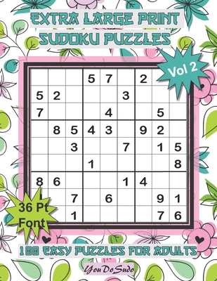 extra large print sudoku puzzles 100 easy puzzles for adults and seniors lovely modern pink and green floral themed sudoku gift for women floral se large print paperback the bennington bookshop
