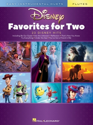 Disney Favorites for Two: Easy Instrumental Duets - Flute Edition  Cover Image