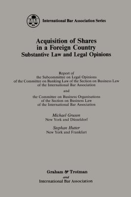 Acquisition of Shares in a Foreign Country: Substantive Law and Legal Opinions (Wordsworth Military Library) Cover Image