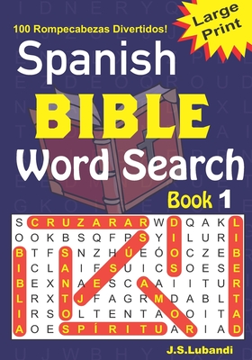 Spanish BIBLE Word Search Book 1 By Jaja Books, J. S. Lubandi Cover Image