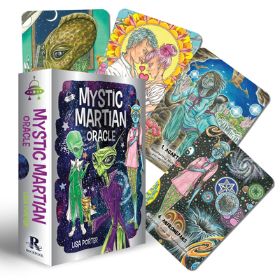 Mystic Martian Oracle: 40 full-color cards and 128-page book By Lisa Porter Cover Image