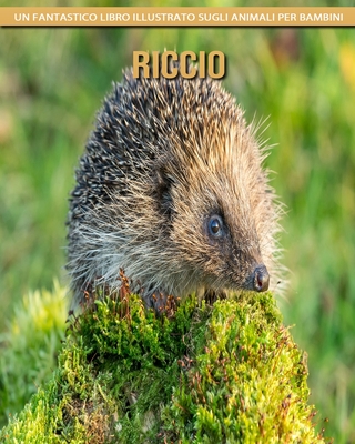 Riccio: Un fantastico libro illustrato sugli animali per bambini Cover Image