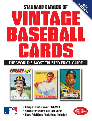 Standard Catalog of Vintage Baseball Cards By Sports Collector's Digest Cover Image
