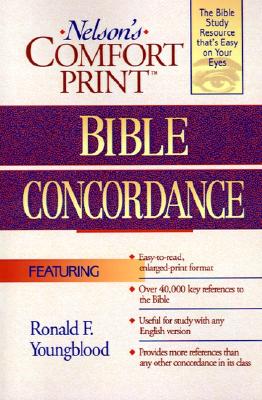 Comfort Print Bible Concordance Cover Image