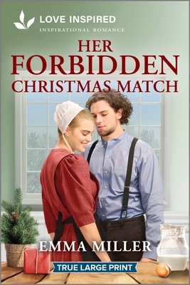 Her Forbidden Christmas Match: An Uplifting Inspirational Romance Cover Image