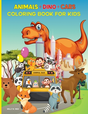 Animal Coloring Book for Kids: Animals Activity Book for Kids Ages 2-4 and  4-8, Boys or Girls, with 20 High Quality Illustrations of Animals.  (Paperback) | Hooked