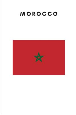 Morocco: Country Flag A5 Notebook to write in with 120 pages Cover Image