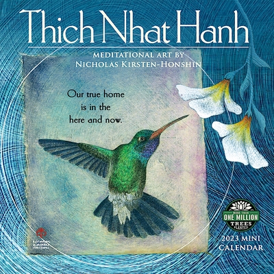 Thich Nhat Hanh 2023 Mini Calendar: Meditational Art by Nicholas Kirsten-Honshin By Thich Nhat Hanh Cover Image