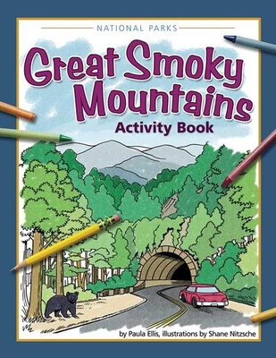 Great Smoky Mountains Activity Book (Color and Learn) By Paula Ellis, Shane Nitzsche (Illustrator) Cover Image