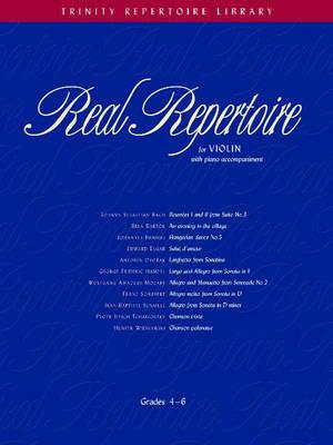 Real Repertoire for Violin (Faber Edition) By Mary Cohen (Composer) Cover Image