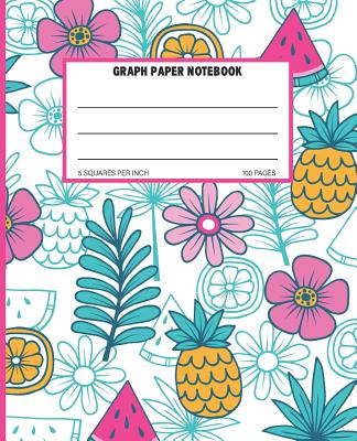 Graph Paper Composition Book, 100 Sheets, Grid Paper, Quad Ruled
