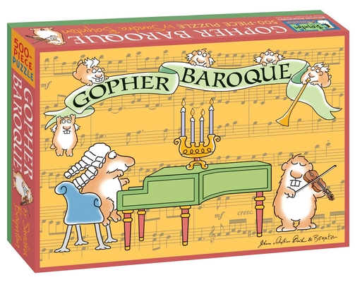 Gopher Baroque: 500-Piece Puzzle (Boynton for Puzzlers ) By Sandra Boynton, Sandra Boynton (Illustrator) Cover Image