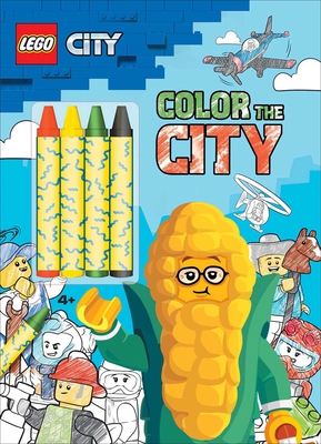 LEGO City: Color the City (Coloring & Activity with Crayons) By AMEET Publishing Cover Image