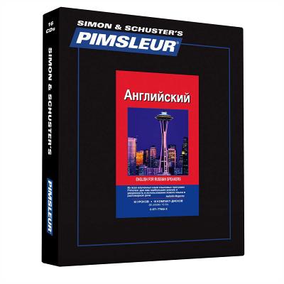 Pimsleur English for Russian Speakers Level 1 CD: Learn to Speak and Understand English for Russian with Pimsleur Language Programs (Comprehensive #1) Cover Image