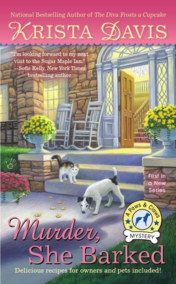Murder, She Barked: A Paws & Claws Mystery By Krista Davis Cover Image