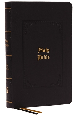 Kjv, Personal Size Large Print Reference Bible, Vintage Series, Black Leathersoft, Red Letter, Comfort Print: Holy Bible, King James Version By Thomas Nelson Cover Image