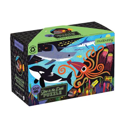 Ocean Predators 100 Piece Glow in the Dark Puzzle By Galison Mudpuppy (Created by) Cover Image
