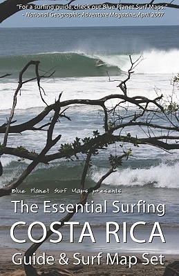 The Essential Surfing COSTA RICA Guide & Surf Map Set By Blue Planet Surf Maps Cover Image