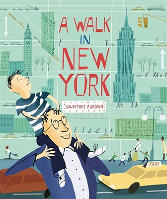 A Walk in New York By Salvatore Rubbino, Salvatore Rubbino (Illustrator) Cover Image