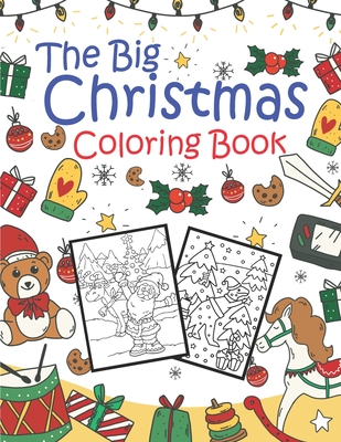 My Christmas Activity Book for Kids Age 4-8, Christmas Coloring
