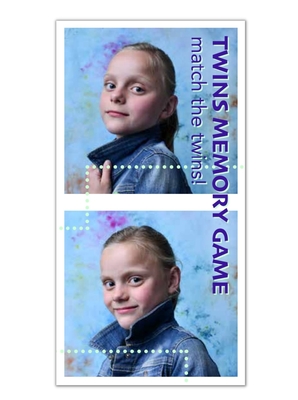Twins Memory Game: Match the Twins By Maaike Strengholt Cover Image