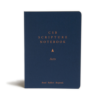 CSB Scripture Notebook, Acts: Read. Reflect. Respond. Cover Image