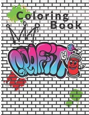 Graffiti Coloring Book: Street Art for Teens and Adults (Paperback