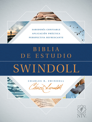 Biblia de Estudio Swindoll Ntv (Sentipiel, Café/Café Claro) Cover Image