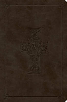 Value Compact Bible-ESV-Celtic Cross Design By Crossway Bibles (Manufactured by) Cover Image