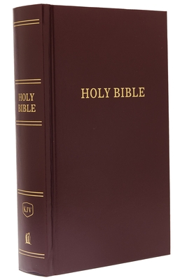 KJV, Pew Bible, Hardcover, Burgundy, Red Letter Edition By Thomas Nelson Cover Image