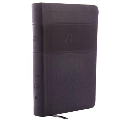 KJV, Reference Bible, Personal Size Giant Print, Imitation Leather, Black, Indexed, Red Letter Edition By Thomas Nelson Cover Image