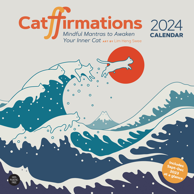 Catffirmations 2024 Wall Calendar By Lim Heng Swee Cover Image