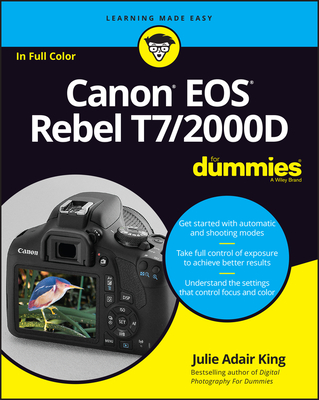 Canon EOS Rebel T7/2000d for Dummies Cover Image