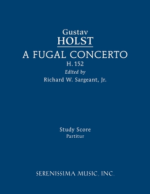 A Fugal Concerto, H.152: Study score Cover Image