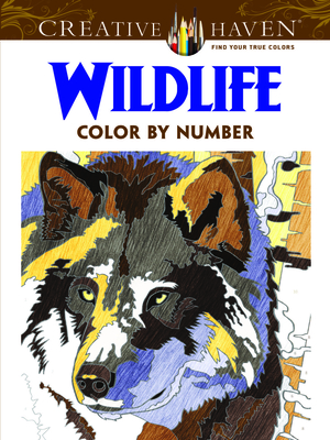 Creative Haven Wildlife Color by Number Coloring Book By Diego Jourdan Pereira Cover Image
