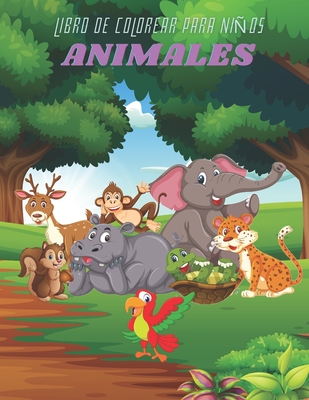 ANIMALES - Libro De Colorear Para Niños By Esther Corbero Cover Image