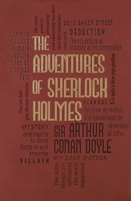 Adventures of Sherlock Holmes (Word Cloud Classics) Cover Image