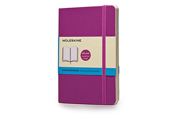 Moleskine Classic Colored Notebook, Pocket, Dotted, Orchid Purple, Soft Cover (3.5 x 5.5) Cover Image