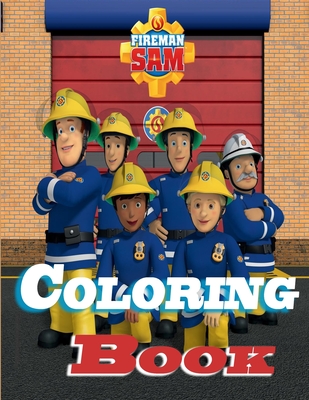 Fireman Sam Coloring Book Cover Image