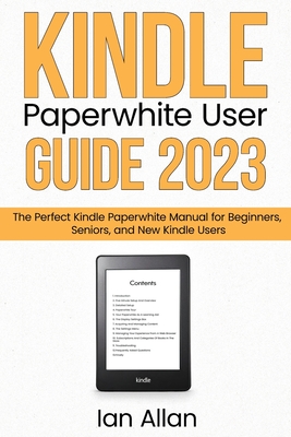 Kindle Paperwhite User Guide 2023 Cover Image