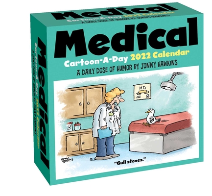 Medical Cartoon-A-Day 2022 Calendar: A Daily Dose of Humor By Jonny Hawkins Cover Image