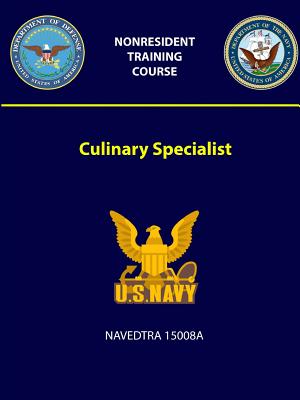 Culinary Specialist - NAVEDTRA 15008A Cover Image