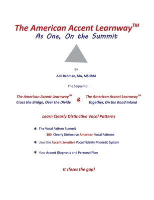 The American Accent Learnway As One, On the Summit Cover Image