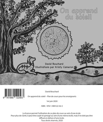 On Apprend Du Soleil Plan de Cours By David Bouchard, Kristy Cameron (Illustrator) Cover Image
