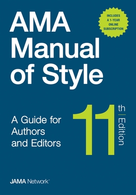 AMA Manual of Style: A Guide for Authors and Editors - Hardcover/Online Bundle Package By The Jama Network Cover Image