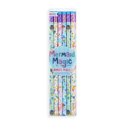 Graphite Pencils - Set of 12 - Mermaid Magic Cover Image