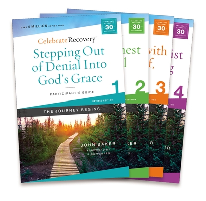 Celebrate Recovery Updated Participant's Guide Set, Volumes 1-4: A Recovery Program Based on Eight Principles from the Beatitudes By John Baker Cover Image