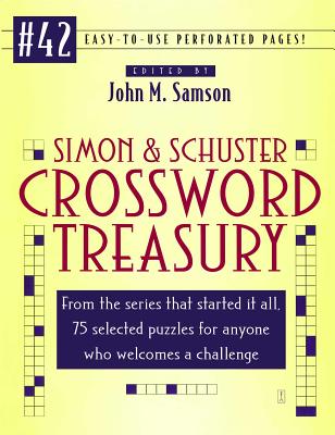Simon and Schuster Crossword Treasury # 42 Cover Image