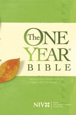 One Year Bible-NIV: Entire Bible Arranged in 365 Daily Readings By Tyndale House Publishers (Manufactured by) Cover Image